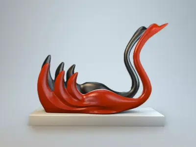 Sculpture Pledge allegiance P 3D print model