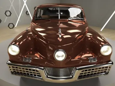 Tucker Torpedo 1948 3D model