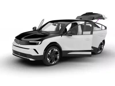 Opel Mokka 2025 HQ 3d model 3D model