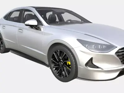 Hyundai Sonata 2020 3D model