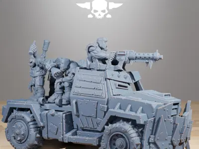 Orkaz Party Wagon 3D print model