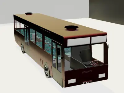 BUS MERCEDES O405 3D model