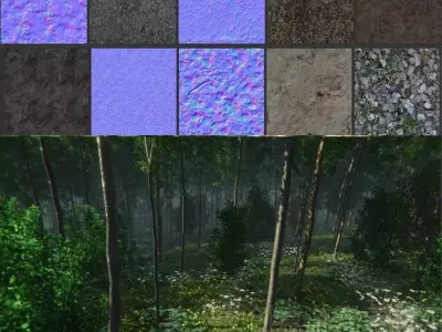 arbores Low-poly 3D model