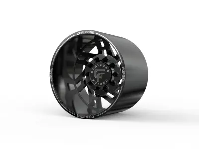 corleone Rear doppio dually wheel  3D print model