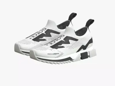 Sneakers Dolce Gabbana Sorrento Shoe  Low-poly 3D model