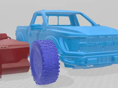 F-150 2022 3D print model
