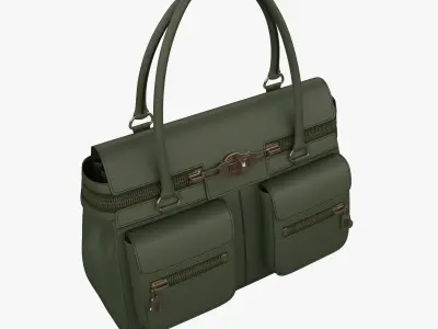 MaxMara Margaux Cargo Low-poly 3D model