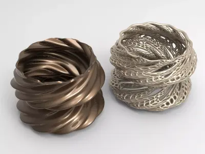 Vase Voronoi 15 3D print model