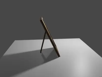 Picture Frame - Photo - Pic - Photograph - Porta Retrato Low-poly 3D model