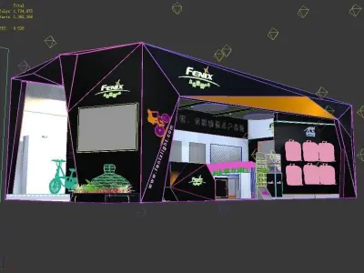 Exhibition - Area - 11X5-3DMAX2009-010 3D model