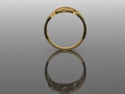 Women Ring 3D print model