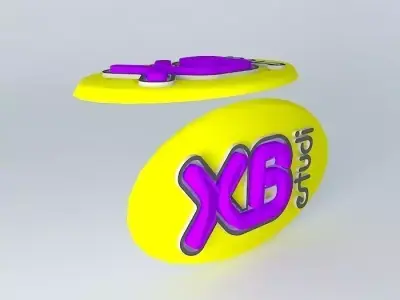 XB study logo Free 3D model