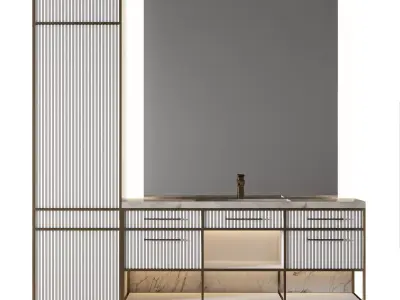 Luxury Bathroom 150 3D model