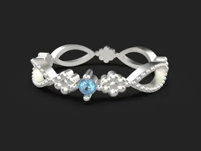 Minimal ring Ready for 3d printing 3dm stl 3D print model