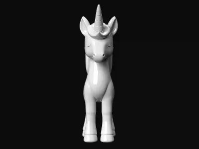 Unicorn 3D print model