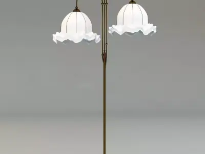 classical floor lamp 3D model