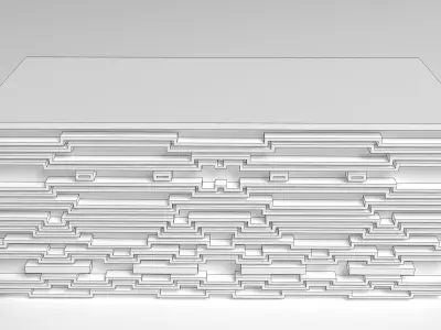 Buffet Table 3D model