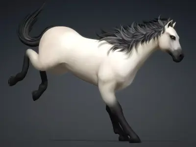 Horse-G9 3D model