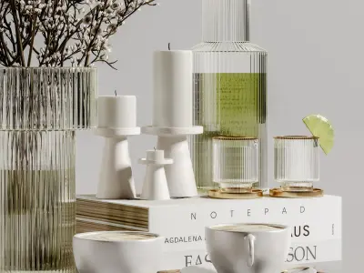 decorative set 132 3D model