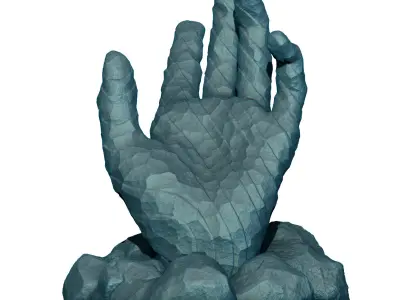 Hand Sculpture-CG 3D print model