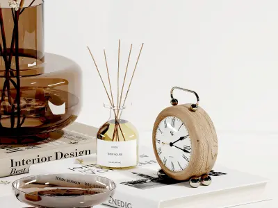 decorative set 1 3D model