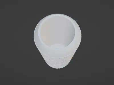 Flower Vase Beer 3D print model