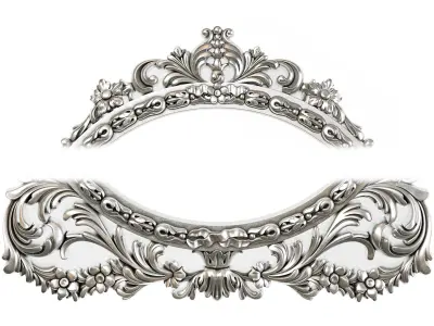 Classic carved 241 3D model