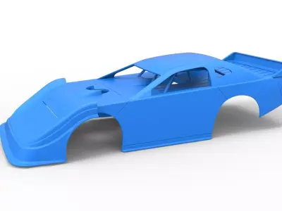 Shell of Australian Super Sedan Version 2 Scale 1 to 25 3D print model