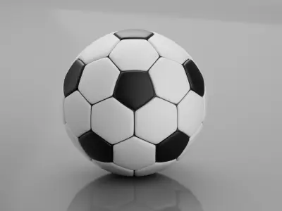 Football 3D model