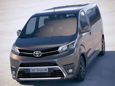Toyota Ace Verso 4-door 2018 3D model