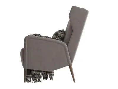 Baker ICARUS CHAIR  furniture  No 6275C 3D model