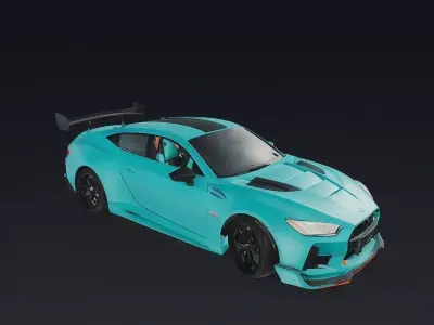 High Performance Concept Cars 3D model