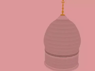 MosqueDome lamp 3D model