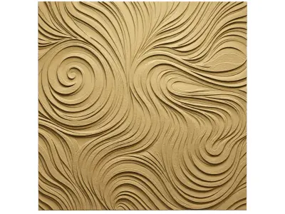 3D Wall Panel mural decor set relief stl 10 3D model