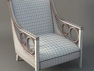 Maclean Arm Chair 3D model