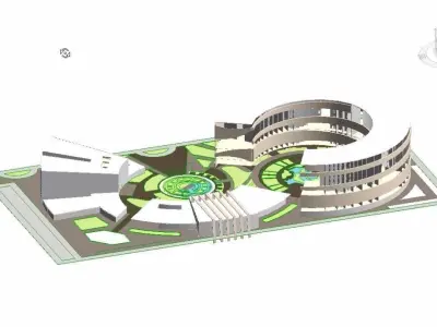 Residential  complete revit project p4 3D model