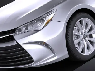 Toyota Camry LE 2017 3D model