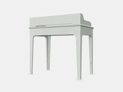 LOMMARP Desk 1 Low-poly 3D model