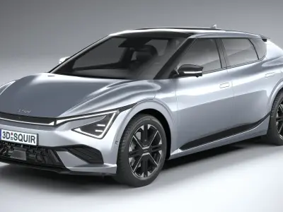 Kia EV6 2025 3D model