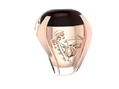 Men Ring 158 3D print model