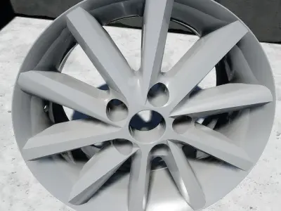 Toyota Camry 2010-2011 Wheels Low-poly 3D model