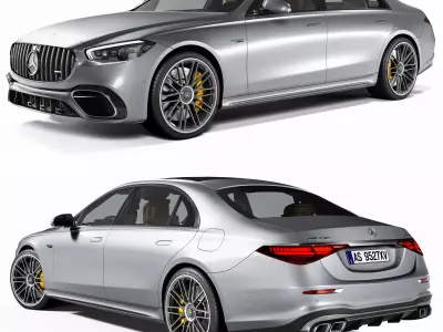 Mercedes Benz AMG S63 E Performance 3D model