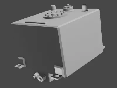 5 Gallon Fuel Cell For Scale Models 3D print model