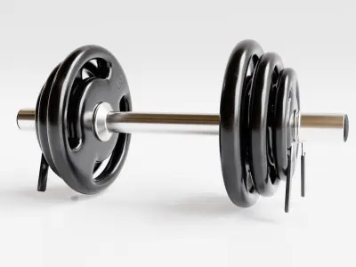 Gym Dumbbell 002 3D model