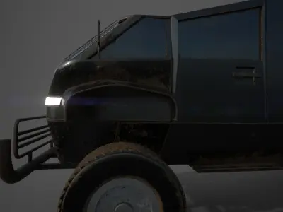 Special force vehicle 3D model