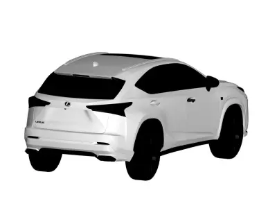 Lexus NX  3D model