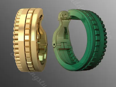 Earrings od79 3D print model