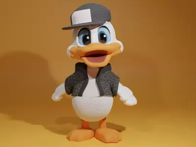 Sweet duck  3D model