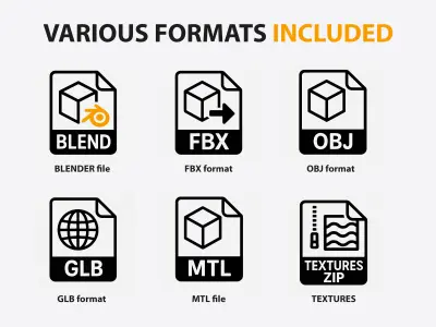 NFL Player Football Sport Cartoon Man 3D model