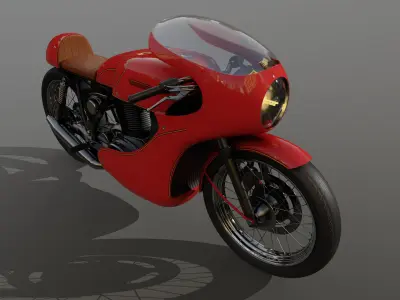 Sport Bike 3D model